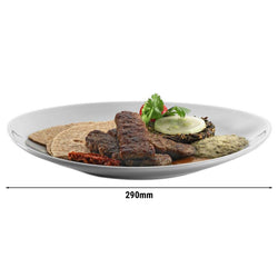(6 sztuk) ENT - talerz grillowy - Ø 29 cm