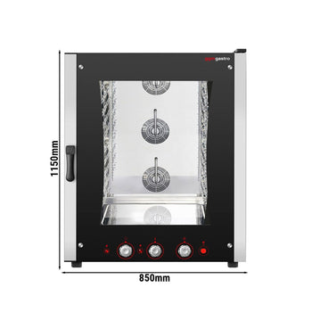 Piec konwekcyjno - parowy piekarniczy - Manualny - 10x GN 1/1 lub EN 600x400