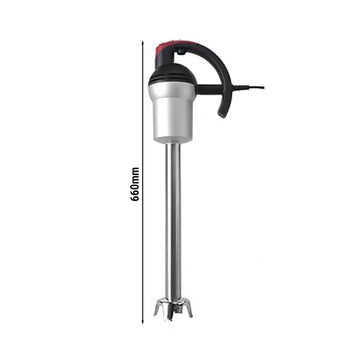 Blender ręczny ze stałym ramieniem miksującym 400 mm - 550 W - 2 prędkości - Prime Gastro