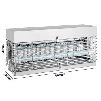 Lampa owadobójcza PREMIUM – do pomieszczeń o powierzchni 80–150 m² – 2 x 20 W - Prime Gastro