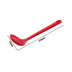BALLARINI | ROSSO - Łyżka cedzakowa - 310mm - Silikonowa - Czerwona
