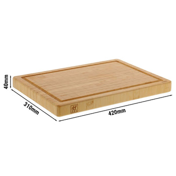 ZWILLING | Deska do krojenia z rowkiem na sok - 420x310mm - Prime Gastro