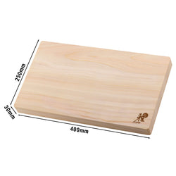 MIYABI | Deska do krojenia - drewno Hinoki - 400x250mm