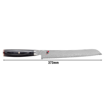 MIYABI | 5000 FC-D - Nóż do chleba - z ząbkowaną krawędzią - Ostrze: 240 mm - Prime Gastro
