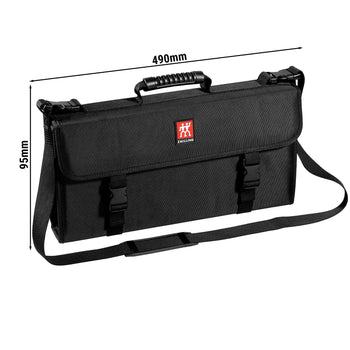 ZWILLING | Torba na 17 noży - z paskiem do przenoszenia - czarna - Prime Gastro