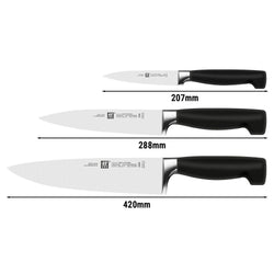 ZWILLING | VIER STERNE – zestaw noży – 3 szt.