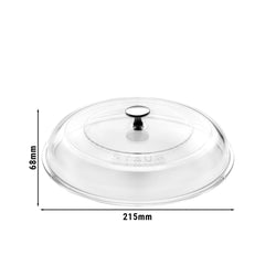 STAUB | Szklana pokrywa - Ø 200 mm