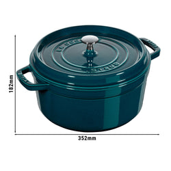 STAUB | LA COCOTTE - Cocotte - Ø 280mm - Żeliwo - La - Mer