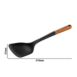 STAUB | Obracarka do woka - 310 mm - silikonowa - czarna