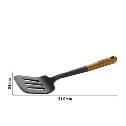 STAUB | Łopatka do patelni - 310 mm - silikonowa - czarna