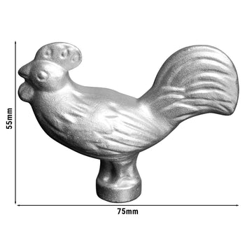 STAUB | Uchwyt do pokrywy - Kogut - Stal nierdzewna - Prime Gastro
