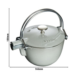 STAUB | SPECIALITIES - Czajniczek - 1,1 litra - Żeliwo - Grafitowy szary