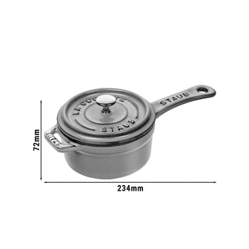 STAUB | SPECIALITIES - Rondel - Ø 100mm - Żeliwo - Grafitowy szary - Prime Gastro