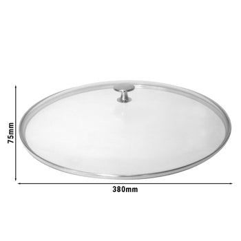 STAUB | Szklana pokrywa - Ø 370 mm - Prime Gastro