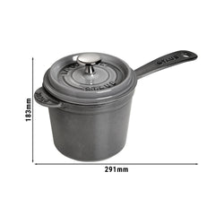 STAUB | SPECIALITIES - Rondel - Ø 180mm - Żeliwo - Grafitowy szary