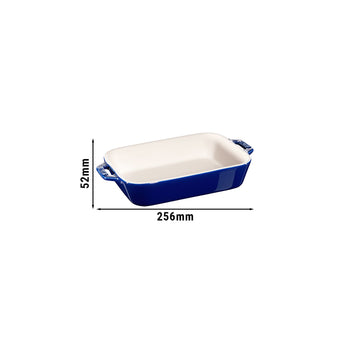 STAUB | CERAMIQUE - Naczynie do zapiekania - 200x160mm - Ceramika - Granatowy - Prime Gastro