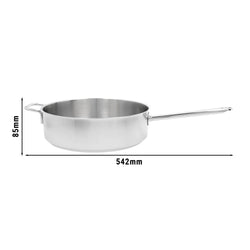 DEMEYERE | APOLLO 7 - Rondel do smażenia bez pokrywki - Ø 280mm - Stal nierdzewna
