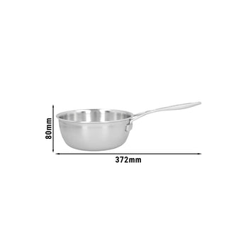 DEMEYERE | INDUSTRY 5 - patelnia do smażenia - stożkowa - Ø 180 mm - stal nierdzewna - Prime Gastro