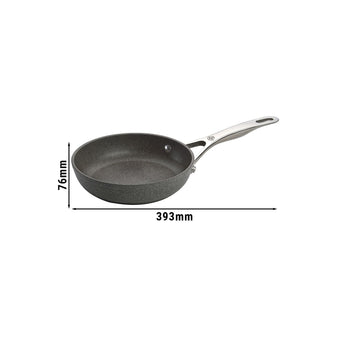 BALLARINI | SALINA - Patelnia do smażenia - Ø 200mm - Aluminium - Antracyt - Prime Gastro