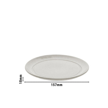 STAUB | DINING LINE - Talerz - płaski - Ø 150mm - ceramiczny - biała trufla - Prime Gastro