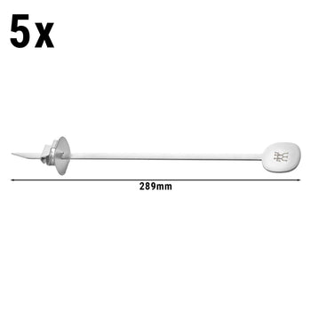 ZWILLING | BBQ+ - Zestaw szpikulców do grilla - ok. 290 mm, 5 szt. - Prime Gastro