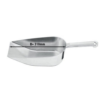 Szufelka kuchenna do ważenia - aluminiowa - 450 g 310 mm - Prime Gastro