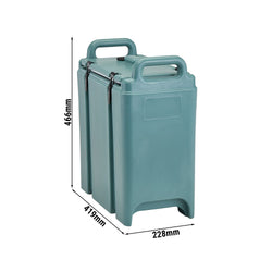 CAMBRO | CAMTAINERS® Pojemnik termiczny na zupy - 13,2 litra - Niebieski łupkowy