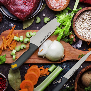 Zestaw noży Gastro z torbą rolkową - 3 szt. - Prime Gastro