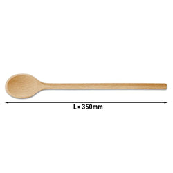 Drewniana łyżka do gotowania - długość: 35 cm