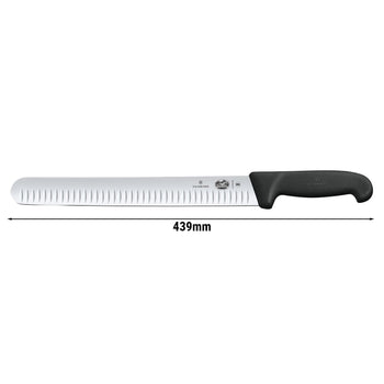 VICTORINOX | FIBROX - Nóż do szynki ze żłobieniami - Ostrze: 300mm - Prime Gastro