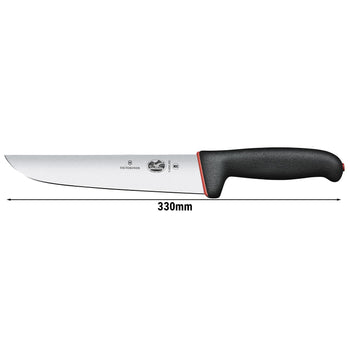 VICTORINOX | FIBROX DUAL GRIP - Nóż rzeźniczy - Ostrze: 200 mm - Prime Gastro