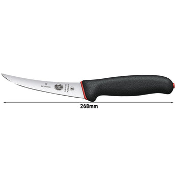 VICTORINOX | FIBROX DUAL GRIP - Nóż do trybowania - Ostrze: 120 mm - Prime Gastro
