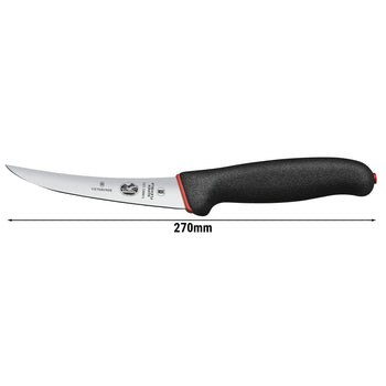 VICTORINOX | FIBROX DUAL GRIP - Nóż do trybowania - wyjątkowo elastyczne ostrze: 120 mm - Prime Gastro