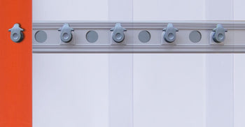 Kurtyna lamelowa do chłodni - 1,09 m x 1,98 m / maksymalnie do - 30°C