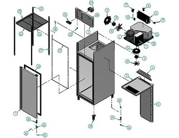 Zamrażarka do lodów ze stali nierdzewnej Premium PLUS - EN 600x800 - 900 litrów - z 1 drzwiami - Prime Gastro