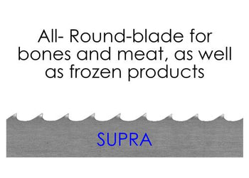 (5 szt.) Brzeszczot do piły taśmowej Supra- 1,65 m - uzębienie: 6mm - Prime Gastro