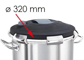 Uszczelka silikonowa do szybkowaru - Ø 320 mm - Prime Gastro