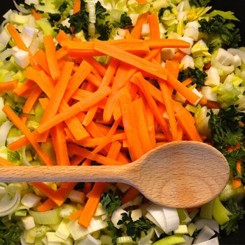 Łyżka kuchenna z drewna - długość: 60 cm