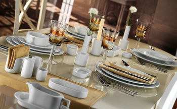 (1 sztuka) PERA White - Miska - Prostokątna - 400x300x60 mm - Biały - Prime Gastro