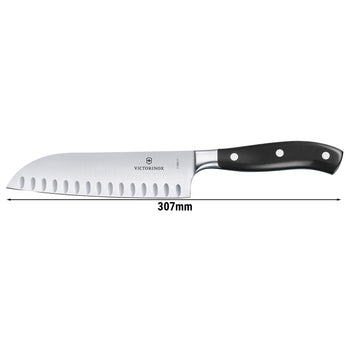 VICTORINOX | GRAND MAÎTRE - Santoku ze żłobieniami - Ostrze: 170 mm - Prime Gastro