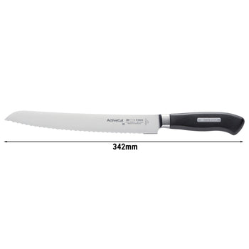 F. DICK | ActiveCut - Nóż do chleba - z ząbkowaną krawędzią - Ostrze: 210 mm - Prime Gastro