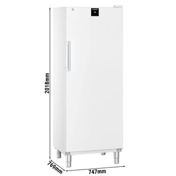 LIEBHERR | Zamrażarka PERFORMANCE - 332 litry - wnętrze z tworzywa sztucznego - z 1 drzwiami & 12 koszami do przechowywania - biała - Prime Gastro