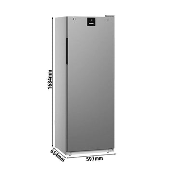 LIEBHERR | Chłodziarka PERFORMANCE - 250 litrów - Plastikowe wnętrze - z 1 drzwiami - Szara - Prime Gastro