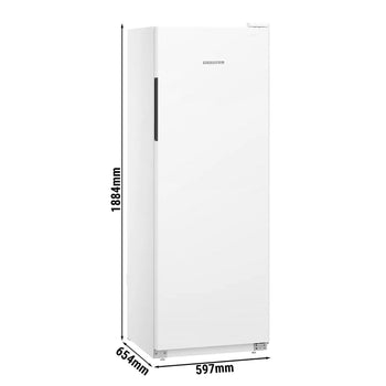 LIEBHERR | Chłodziarka eventowa PERFORMANCE - 250 litrów - wnętrze z tworzywa sztucznego - z 1 drzwiami - biała - Prime Gastro