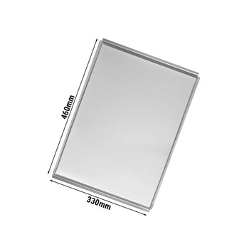 Blacha do pieczenia - aluminiowa - 460x330mm - Prime Gastro