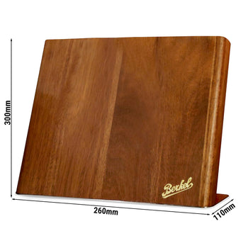 BERKEL | Magnetyczny blok na noże - brązowa akacja - Prime Gastro