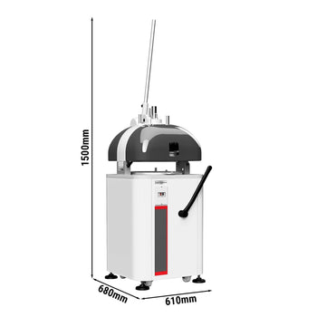 Wyciskarka do bułek piekarnicza - 550 W - Pojemność: 1300 porcji/godz. - Manualna - Prime Gastro