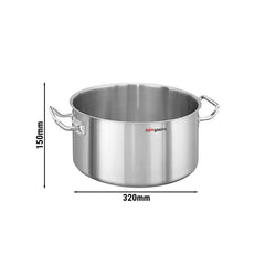 Garnek do smażenia - Ø 320 mm - wysokość 150 mm