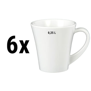 (6 sztuk) SELTMANN WEIDEN | Filiżanka do cappuccino - 0,25 litra - Prime Gastro