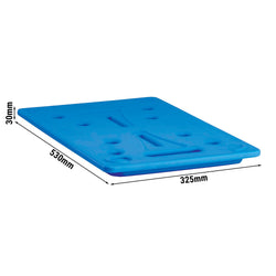 CAMBRO | CAMCHILLER - Płyta chłodnicza - odpowiednia dla wszystkich CAM GOBOX® GN 1/1 - Niebieska